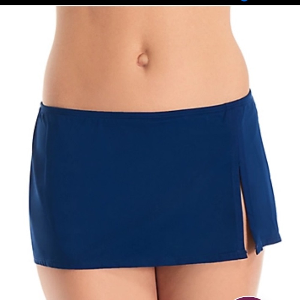Bleu Rod Beattie Skirted hipster swim bottom